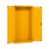 Armadio con ante a battente fessurate 54x27 EH, colore giallo RAL 1004