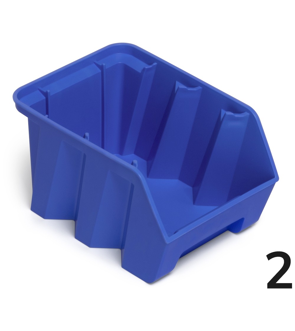 Contenitore salvaspazio in polipropilene Picking Box Air, mis. 2 -blu