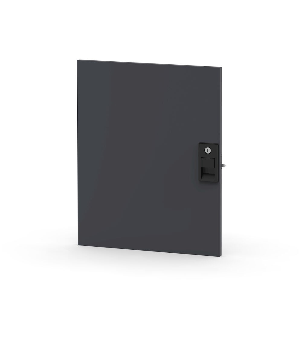 Porta interna sinistra H600 mm con maniglia Dark Grey, L503 x P34 x H600 mm