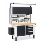 Banco da lavoro Work Master BR MASTERBR1507, 150 cm