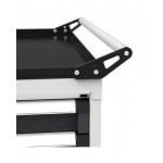 Cassettiera porta attrezzi con ruote, 6 cassetti 1x50 2x75 2x100 1x200, L561 x P726 x H922 mm