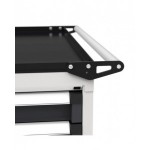 Cassettiera porta attrezzi con ruote, 6 cassetti 1x50 2x75 2x100 1x200, L561 x P726 x H922 mm