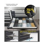 Armadio portautensili con porte a 7 cassetti, 3 piani regolabili, L1020 x P573 x H2000 mm