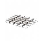 Set 4 divisori longitudinali, 21 divisori trasversali per cassetti con H 300 mm, 45x36 EH