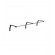Supporti con binario in alluminio mm 3000, grigio