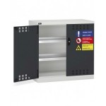 Armadio con ante a battente fessurate, L1023 x P555 x H1000 mm, PERFOM12018