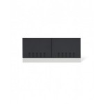 Armadio con ante a battente fessurate, L1023 x P555 x H1000 mm, PERFOM12018