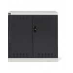 Armadio con ante a battente fessurate, L1023 x P555 x H1000 mm, PERFOM12022