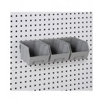 Armadio porta attrezzi con ante battente e accessori, L1023 x P555 x H2000 mm, PERFOM14046