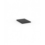 Top in acciaio gommato, L408 x P573 x H23 mm