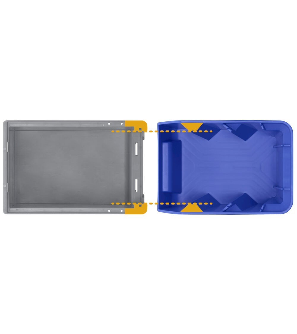 Contenitore salvaspazio in polipropilene Picking Box Air, mis. 1 | Fami ...