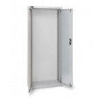 Armadio portacontenitori vuoto a battente per Picking Box Air, L700 x P267 x H1651 mm, grigio chiaro