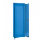 Armadio portacontenitori vuoto a battente per Picking Box Air, L700 x P267 x H1996 mm, blu
