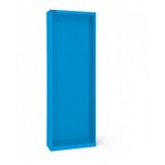 Armadio portacontenitori vuoto e senza porte per contenitori Picking Box Air, L700 x P267 x H1996 mm, blu