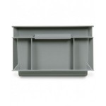 Contenitore Euro Box, L300 x P200 x H120 mm, maniglie a conchiglia
