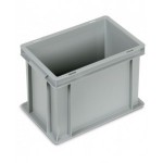 Contenitore Euro Box, L300 x P200 x H220 mm, maniglie a conchiglia