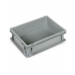 Contenitore Euro Box, L400 x P300 x H120 mm, maniglie a conchiglia