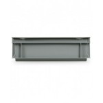 Contenitore Euro Box, L400 x P300 x H120 mm, maniglie a conchiglia