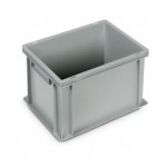 Contenitore Euro Box, L400 x P300 x H270 mm, maniglie chiuse
