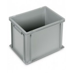 Contenitore Euro Box, L400 x P300 x H320 mm, maniglie chiuse
