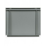 Contenitore Euro Box, L400 x P300 x H320 mm, fondo rinforzato, maniglie aperte