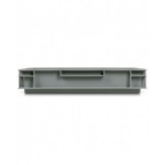Contenitore Euro Box, L600 x P400 x H75 mm, maniglie chiuse