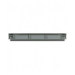 Contenitore Euro Box, L600 x P400 x H75 mm, maniglie chiuse