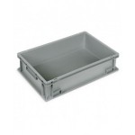 Contenitore Euro Box, L600 x P400 x H150 mm, maniglie chiuse