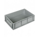 Contenitore Euro Box, L600 x P400 x H170 mm, maniglie chiuse