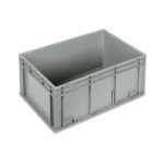 Contenitore Euro Box, L600 x P400 x H280 mm, maniglie chiuse