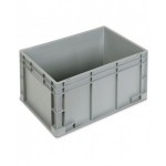 Contenitore Euro Box, L600 x P400 x H320 mm, maniglie chiuse