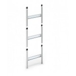 Telaio modulare e sovrapponibile per cassettiere Visual Box, L602 x P22 x H500 mm
