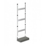 Telaio modulare e sovrapponibile per cassettiere Visual Box, L602 x P22 x H500 mm