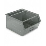 Contenitori a bocca di lupo in metallo, mis. 5P4, L480 x P540 x H300 mm
