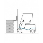 Contenitori a bocca di lupo in metallo, mis. 5P4, L480 x P540 x H300 mm