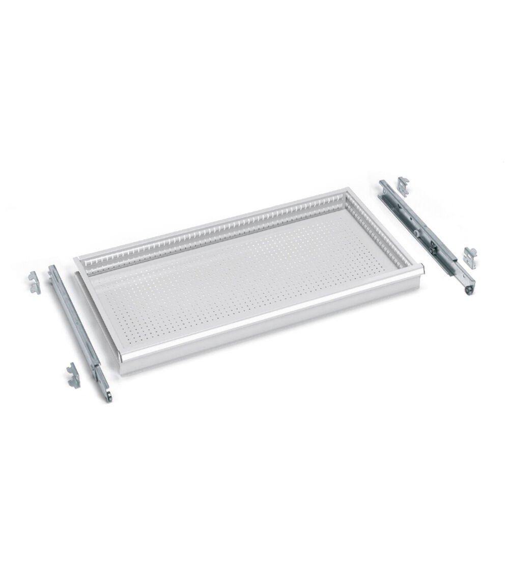 Cassetti ad estrazione telescopica, L908 x P449 x H135 mm