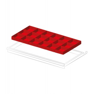 Set materiale di separazione per altezza frontale 100 mm