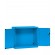 Armadio con ante a battente 64x27 EH, colore grigio blu RAL 5012