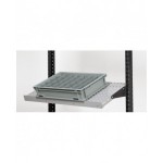 Bordo fermacasse per pannello porta utensili, L953 x P10 x H70