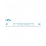 Telaio porta prese aggiuntivo per banco Dynamic L 1000 mm