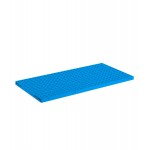 Kit 2 piani-pannelli forati, colore blu RAL 5012