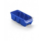 Scaffale a 5 ripiani grigio chiaro con 12 contenitori RK Box Air antracite, L496 x P304 x H546 mm