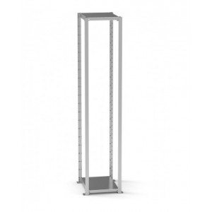 Campata base per scaffale porta contenitori, L460 x P521 x H2003 mm
