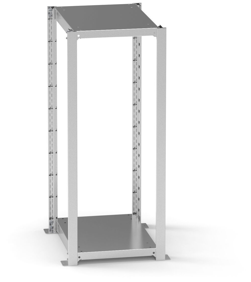 Campata base per scaffale porta contenitori, L548 x P621 x H1009 mm