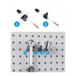 Banco da lavoro regolabile BR, MASTERBR1507, L150 cm