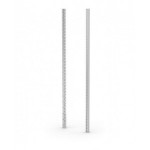 Kit 2 montanti per scaffale porta contenitori, L40 x P63 x H2000 mm