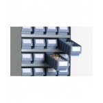Scaffale a 5 ripiani con 8 cassette RK Box Classic, L500 x P500 x H545 mm