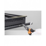 Armadio portautensili con porte a 7 cassetti, 3 piani regolabili, L714 x P573 x H2000 mm