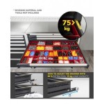 Armadio portautensili a 7 cassetti e 3 piani regolabili, L1020 x P726 x H2000 mm