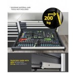Armadio portautensili con porte, 7 cassetti e 3 piani regolabili,  L1190 x P726 x H2000 mm